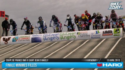 Finale Minimes Filles Coupe de France St Jean D'angely 2013