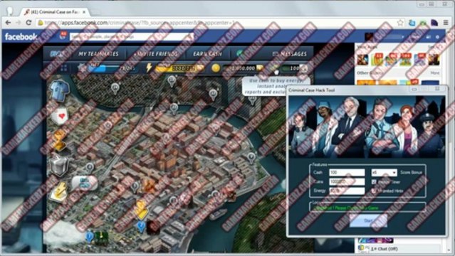 criminal case cheats unlimited energy