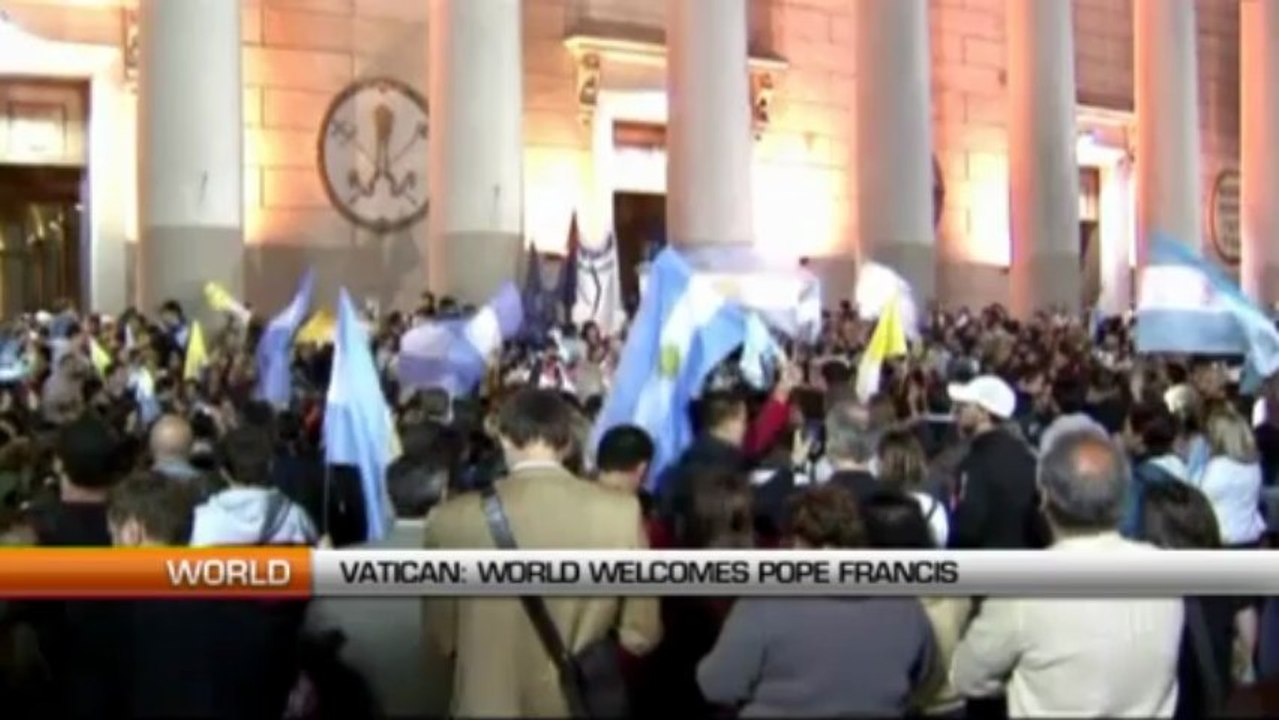 Vatican: World welcomes Pope Francis