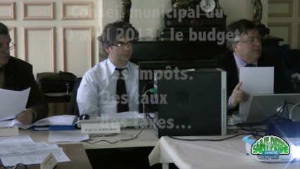 Saint-Pierre du Vauvray, budget 2013 - des impôts, des taux des taxes