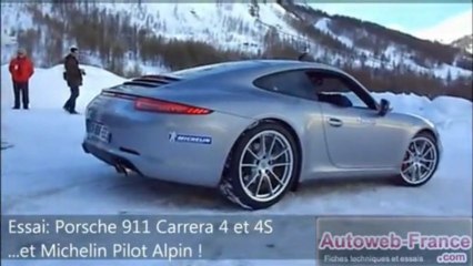 Essai Porsche 911 Carrera 4 et Carrera 4S - Autoweb-France