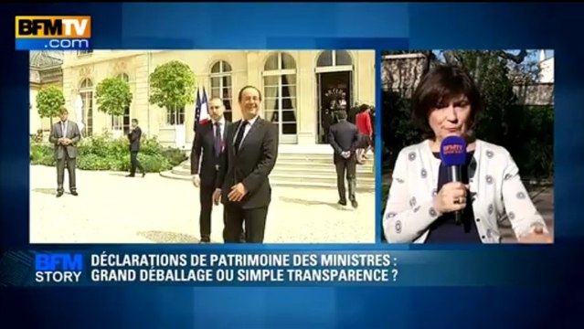 BFM STORY: Déclarations de patrimoine des ministres, le grand déballage ou simple transparence ? - 15/04