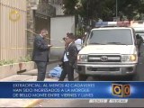 Extraoficial: 41 cuerpos ingresados a la morgue de Bello Monte durante fin de semana electoral