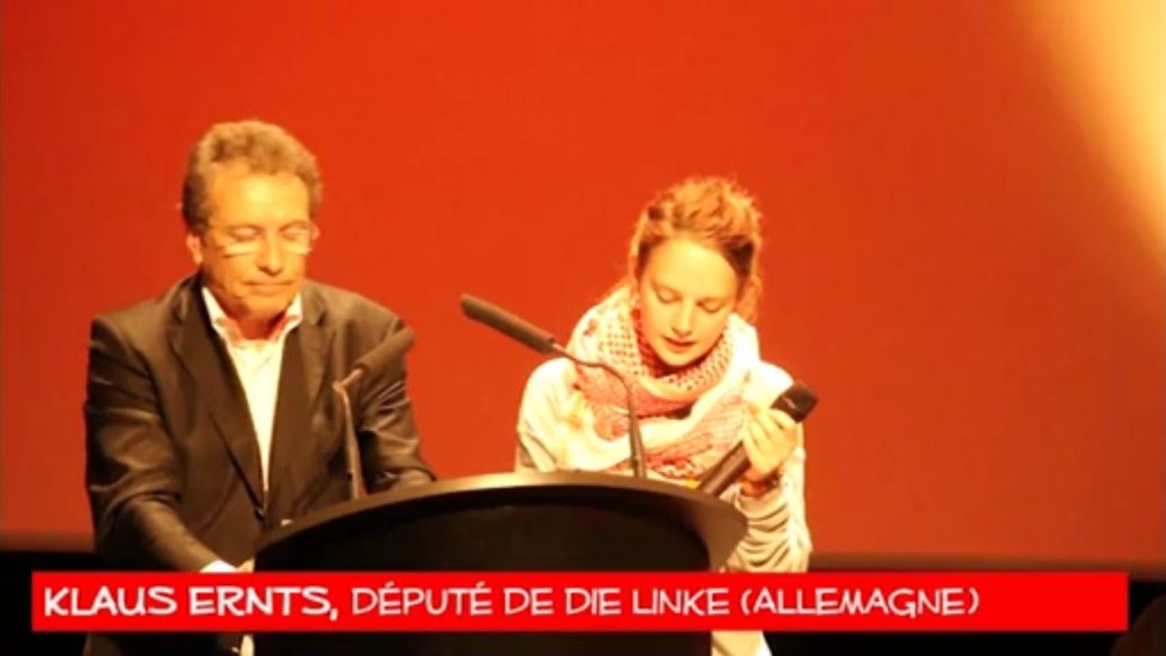 INTERVENTION DE KLAUS ERNST