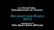 Circuit du Championnat Midi Pyrénées de Cyclisme de l'Avenir 2013 à Belmont sur Rance