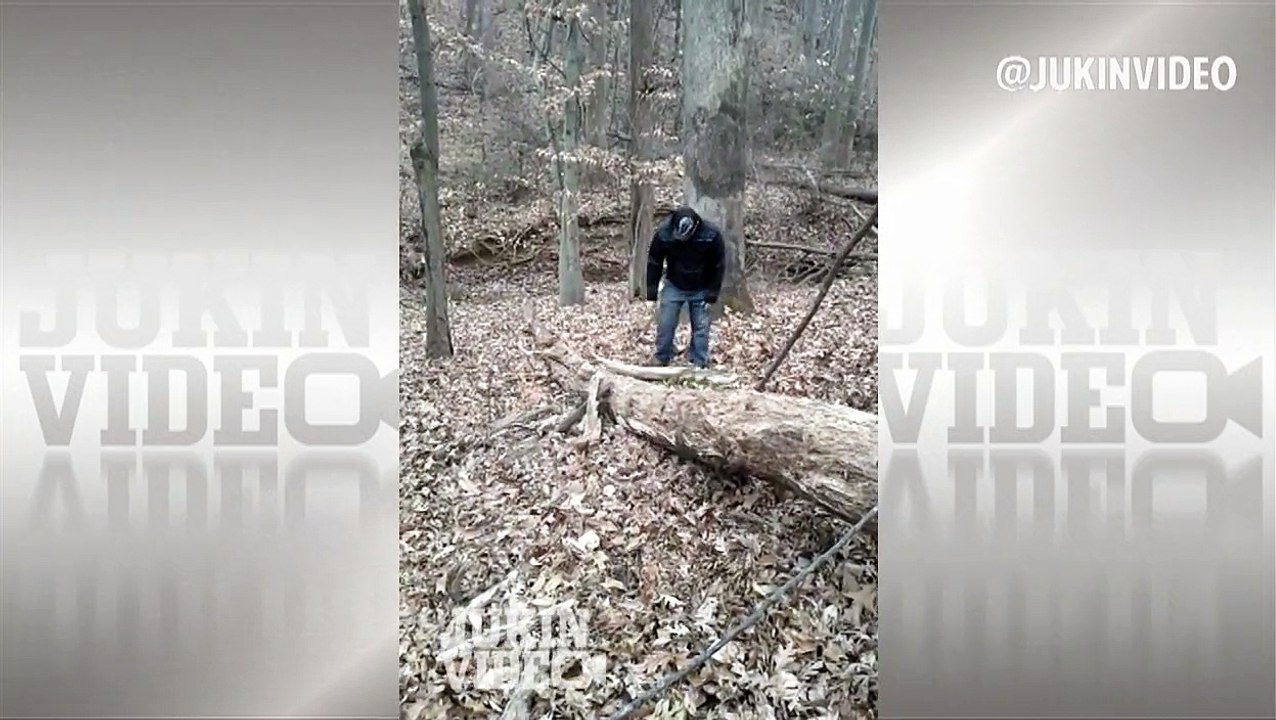 Log Slam Into Face