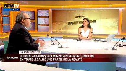 L’éco du soir: les déclarations des ministres peuvent omettre en toute légalité une partie de la réalité - 15/04
