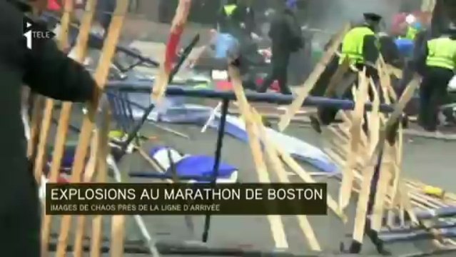Les images chocs des attentats de Boston