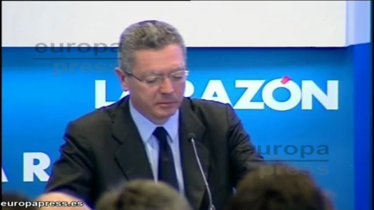 Gallardón anuncia cambios "muy pronto" en Ley del Aborto