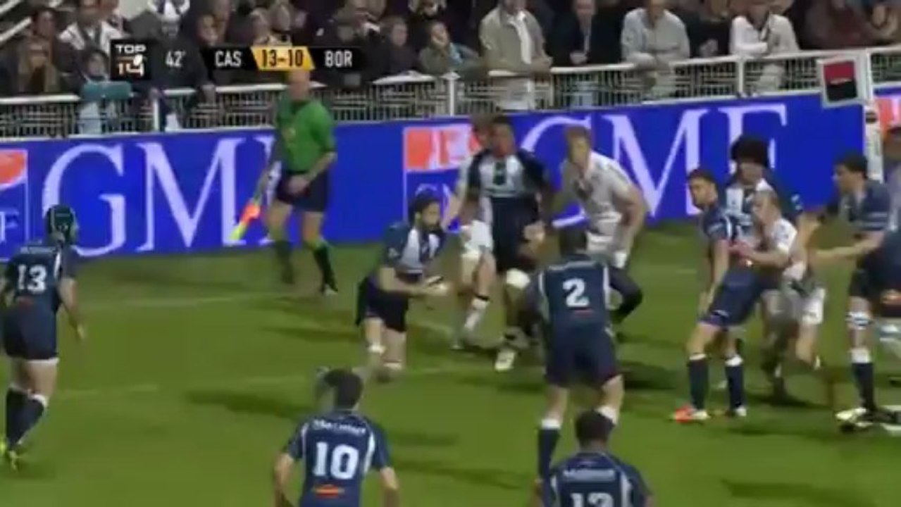 Résumé Castres-Bordeaux: 23-23 - J24 - Saison 2012/2013
