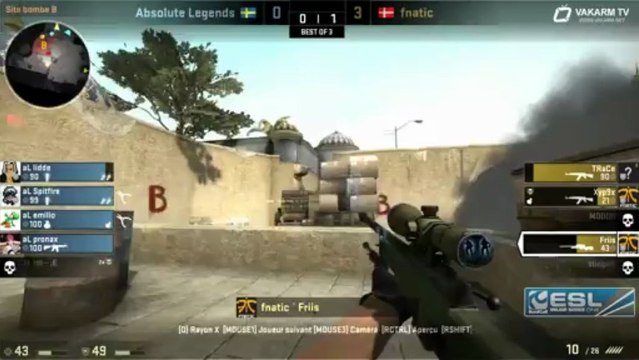 EMS Raidcall One : fnatic vs Absolute Legends