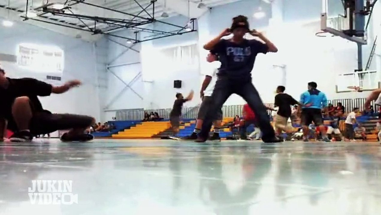 One-in-a-Million Breakdance Basketball Kick