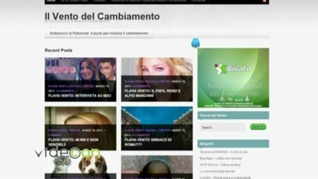 Flavia Vento sindaco di Roma- Ho più follower di Alemanno