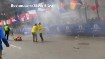 Video captures explosion, panic at Boston Marathon