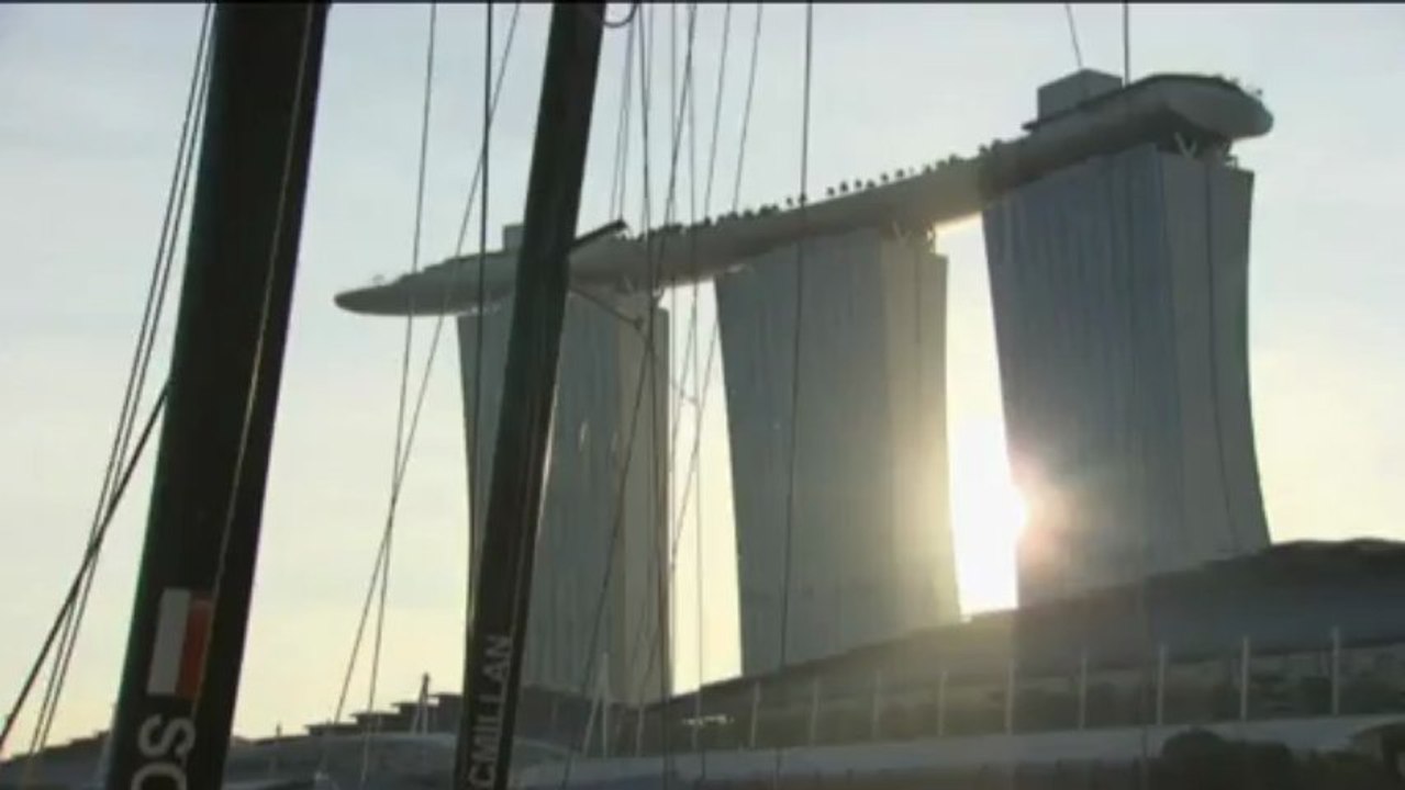 Alinghi claim victory in Singapore