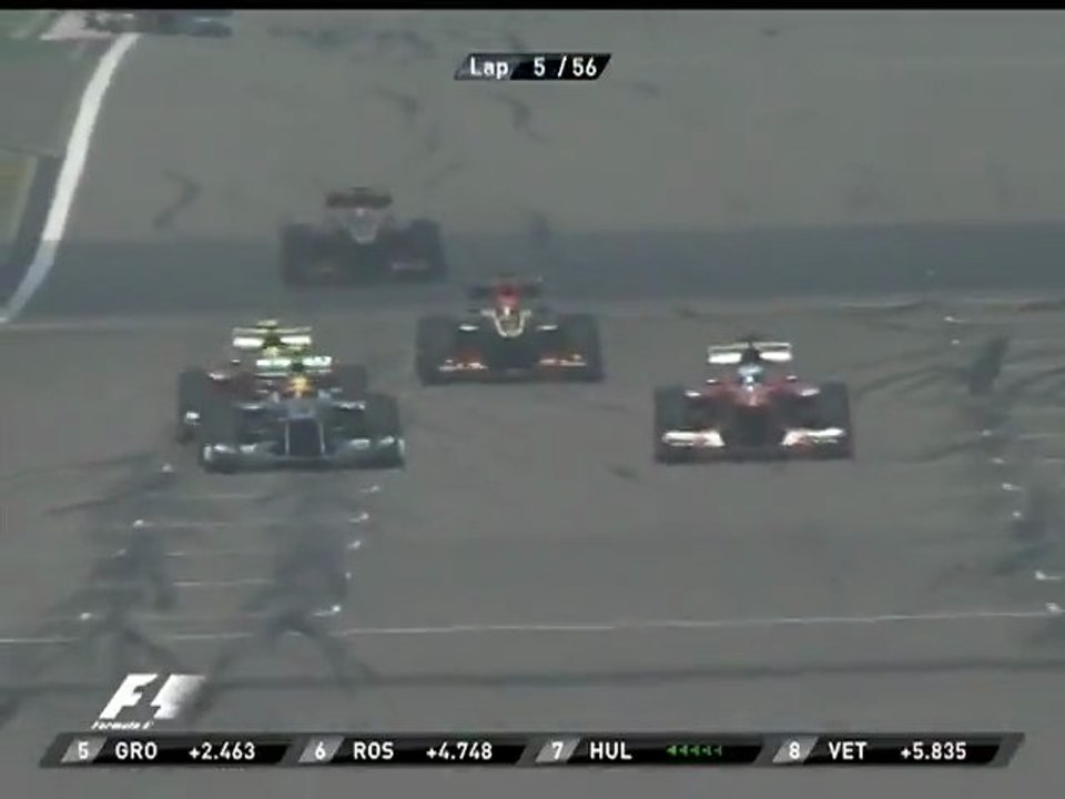 Massa faz linda manobra e ultrapassa Hamilton no GP da China de Fórmula 1