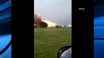 Video captures moment of Texas plant explosion