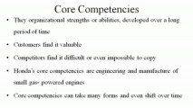 Core Competencies and Functional Strategies : Operations Management Homework Help by Classof1.com
