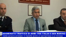 Operazione Polizia, sgominato traffico di armi da San Marino