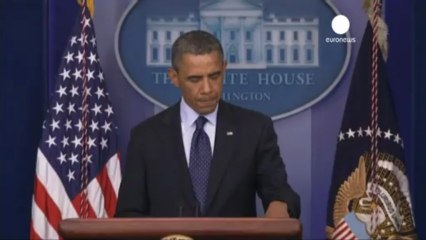 Obama: "all Americans stand with the people of Boston"