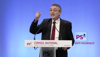 Intervention de Philippe Allard au conseil national du PS