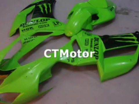 CTMotor 2007-2008 KAWASAKI ZX6R ZX-6R 636 FAIRING 22A
