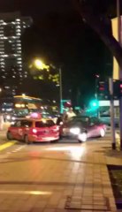 Victoria Street traffic accident on 15 Apr 2013