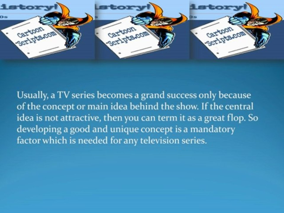 TV Show Scripts Writing Fact That Help You Most