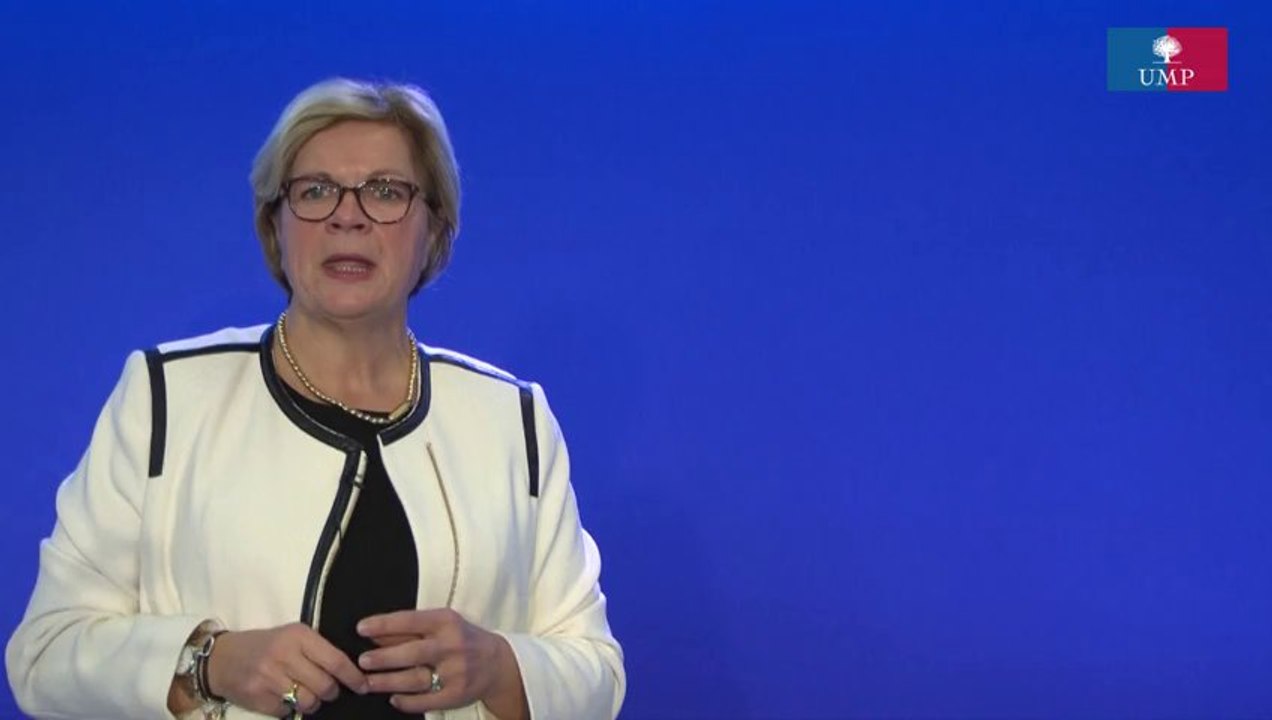 UMP - Catherine Vautrin : "Pourquoi votre don est vital".