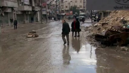 Aleppo buses up and running after seven month lull