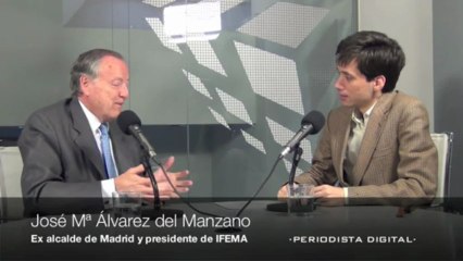 José María Álvarez del Manzano. Presidente de IFEMA y ex alcalde de Madrid. 15-4-2013
