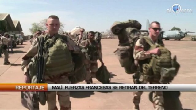 Mali: fuerzas francesas se retiran del terreno