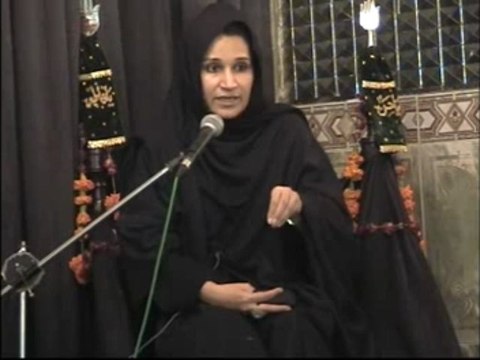 Zakira Zeeshan Fatima Majlis e Aza 2013 At Aza Khana E Zehra 17-11 p-1