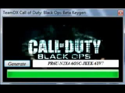 Call of duty 7 Black Ops Beta Keygen + Crack + Télécharger