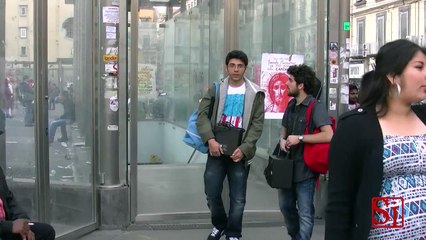 Napoli - Metro guasta nel primo giorno Coppa America, i cittadini si lamentano (15.04.13)