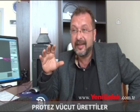 3 boyutlu yazıcıyla protez vücut ürettiler