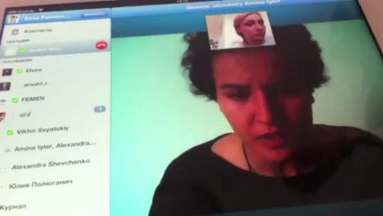 Amina promete voltar a fazer topless