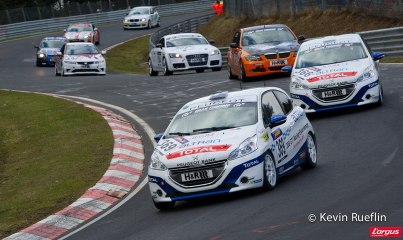 Peugeot 208 Racing Cup - VLN2 2013 - Best of and crash