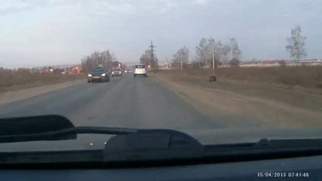 Заснул за рулем