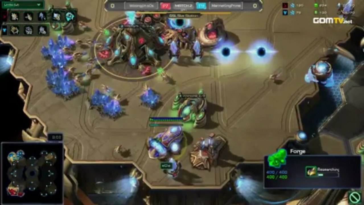 2013 GSL S2 CodeS Ro32 Woongjin_sOs[P] vs MarineKing_Prime[T] Set1