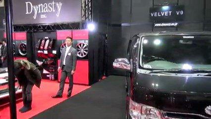 『OSAKA AUTO MESSE 2013 Dynasty Japan (ダイナスティ) Booth VELVET V9 EXIST』