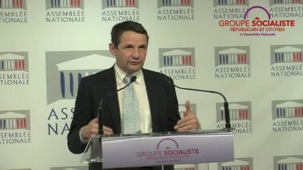 Thierry Mandon - conférence de presse mardi 16 avril 2013