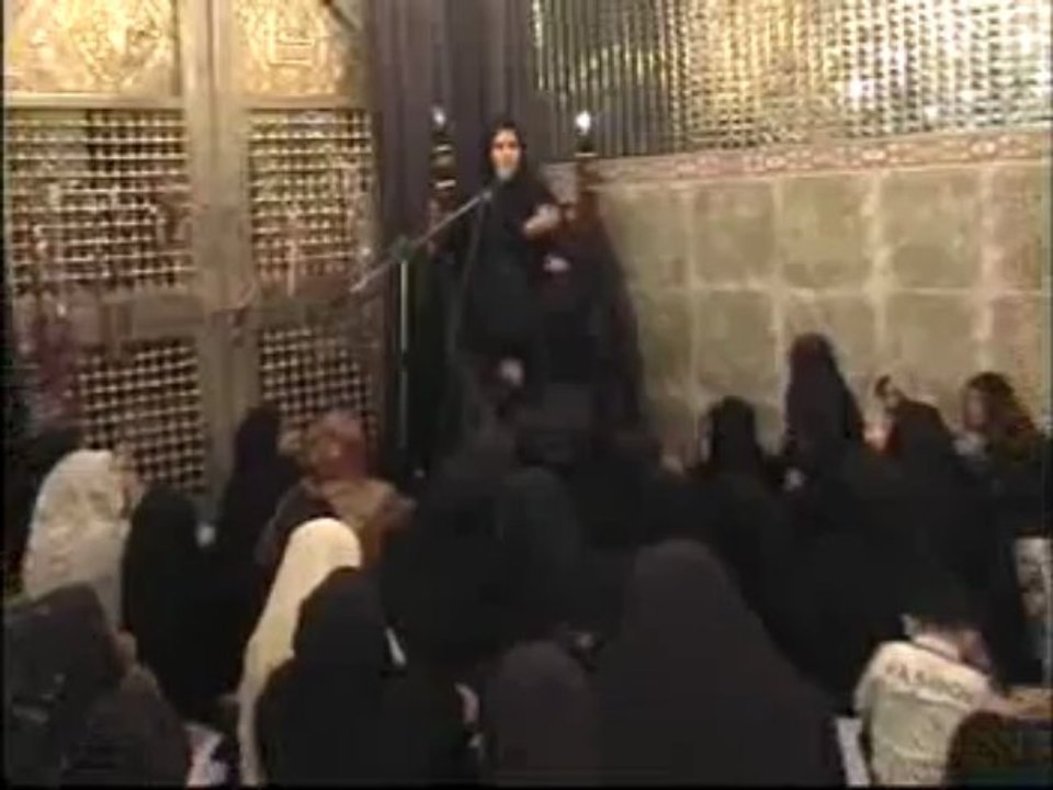 Zakira Zeeshan Fatima Majlis e Aza 2013 At Aza Khana E Zehra 17-11 p-2