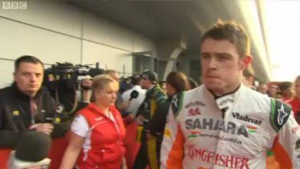 paul talk about chinese gp race