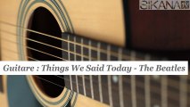 Cours guitare : jouer Things We Said Today des Beatles - HD