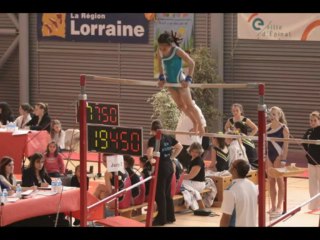 Equipe Benj/Min de l'AGM Gym en 1/2 finale des Cht de France à Epinal