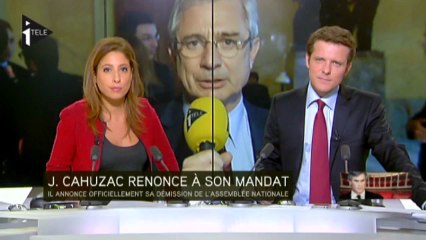 Jérôme Cahuzac renonce à l'Assemblée