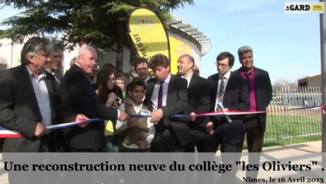 Nîmes : le collège les Oliviers reconstruit