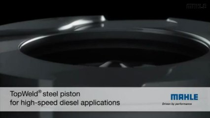 MAHLE TopWeld steel piston for high-speed diesel applications