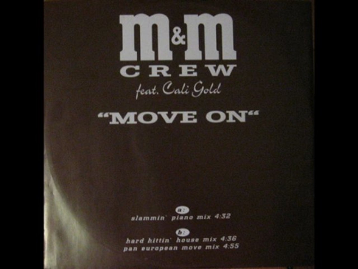 ⁣M&M Crew Feat. Cali Gold - Move On (Pan European Move Mix)